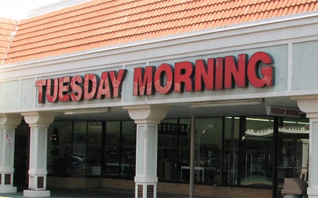 Tuesday Morning Files for Bankruptcy, Again