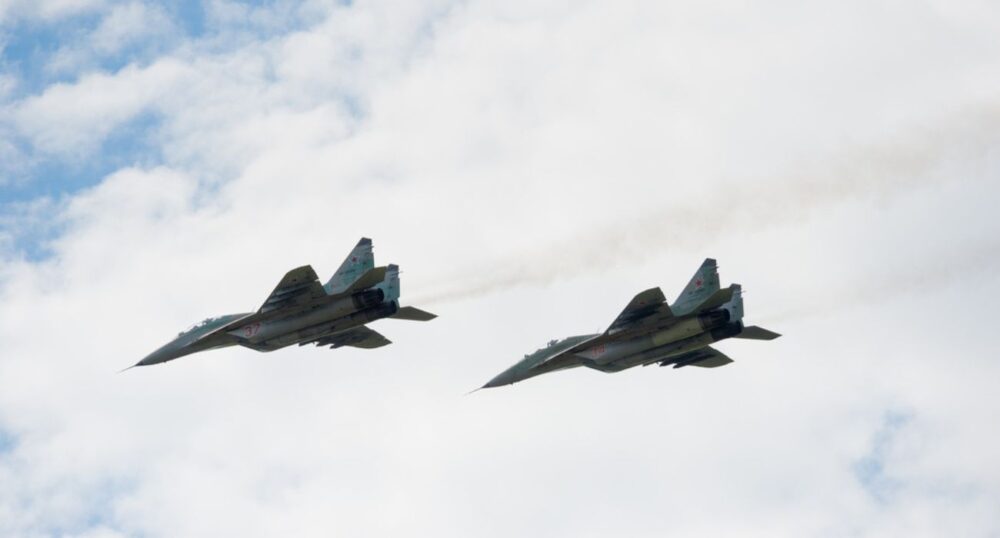 Russian Fighter Jet Forces Down U.S. Drone