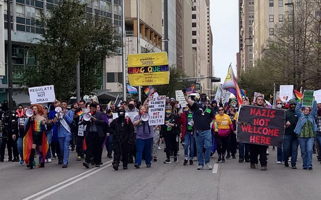 Liberal Group Protests Anti-LGBTQ Legislation