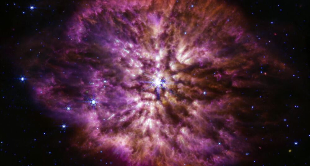 Webb Telescope Captures a Fading Star