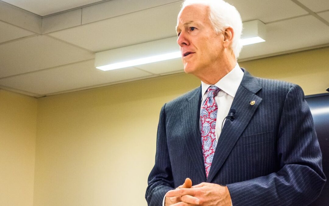 Cornyn Visits Local School To Survey Security