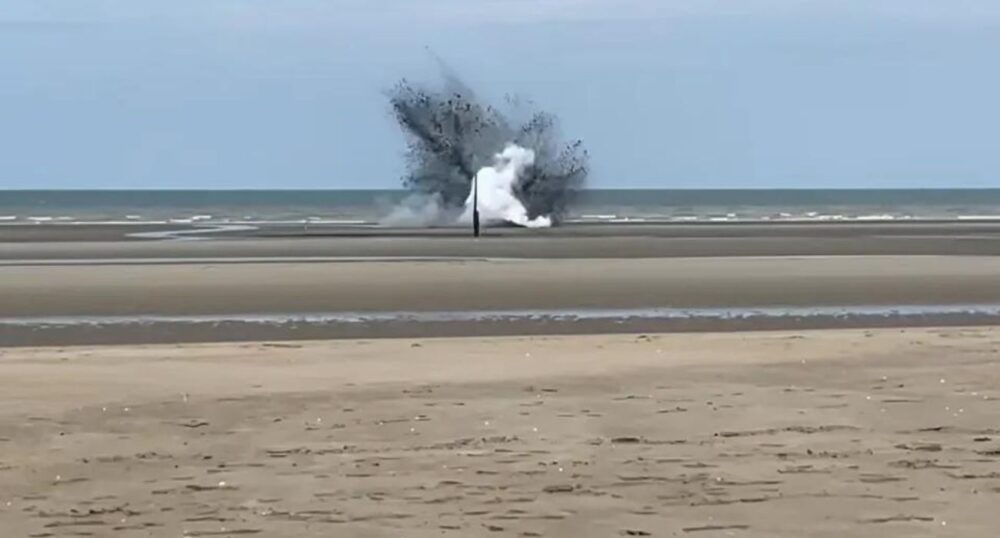 VIDEO: Belgian Authorities Detonate WWII Bomb