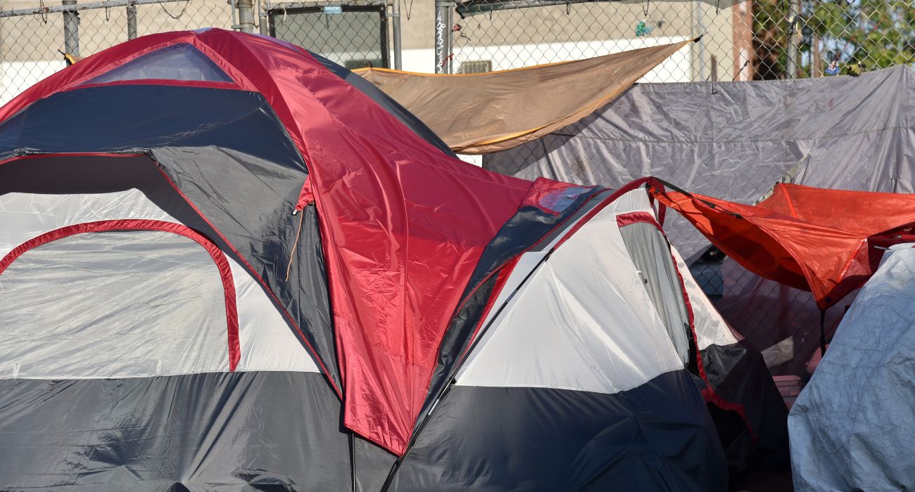 campamentos para personas sin hogar