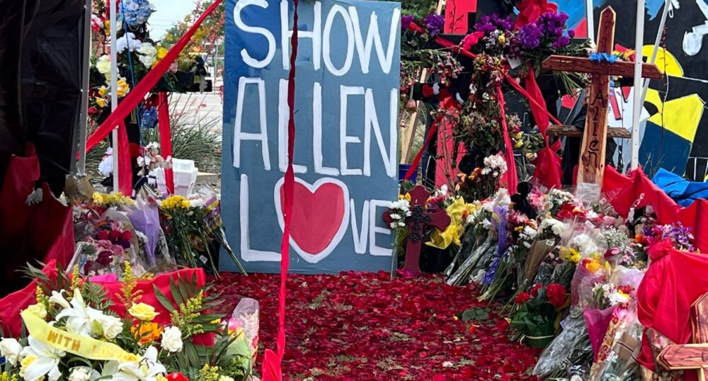 Local Memorial Honors Allen Shooting Victims