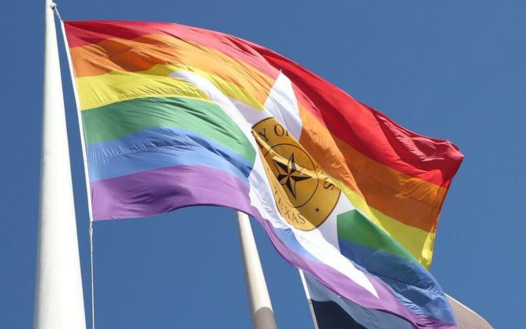 Pride Flag Raised at City Hall