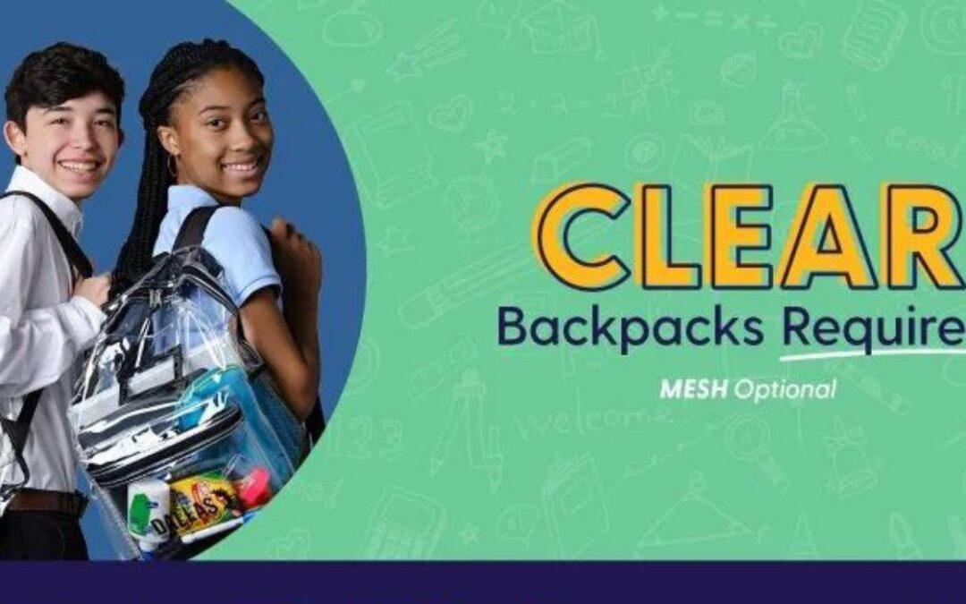 Dallas ISD Expands Clear Backpack Policy