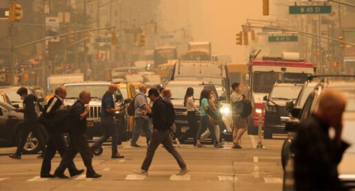 VIDEO: Canada Wildfire Smoke Chokes U.S. Skies