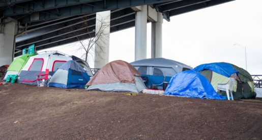 City Clears Vagrant Encampment for I-45 Construction