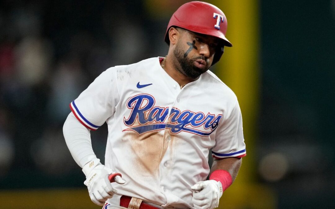 Big Eighth Inning Secures Win for Rangers