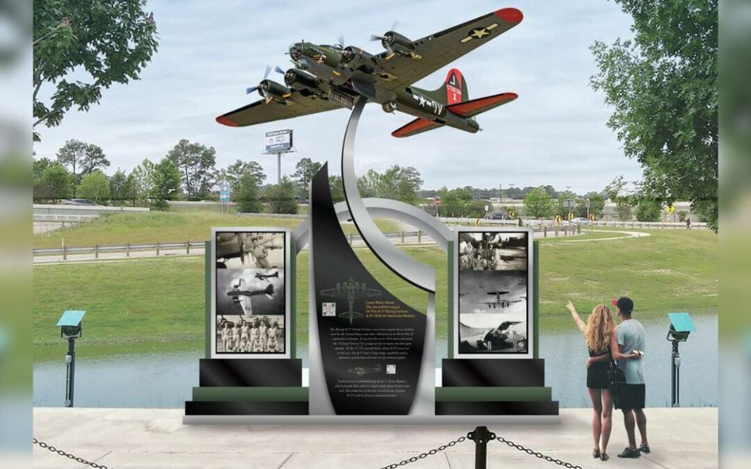 Monumento planeado para las víctimas del Salón Aeronáutico de Dallas