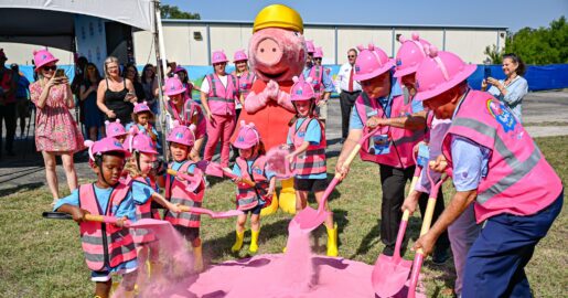 VIDEO: New Peppa Pig Theme Park Breaks Ground