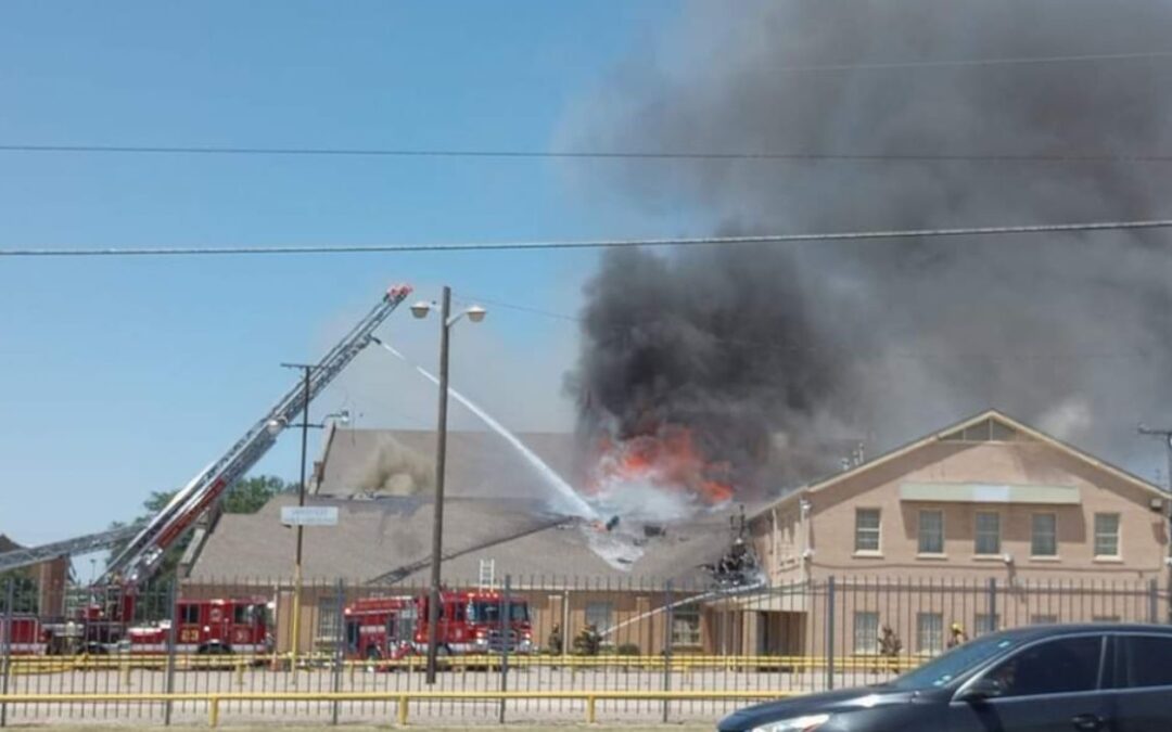 Blaze Destroys Historic Dallas Church