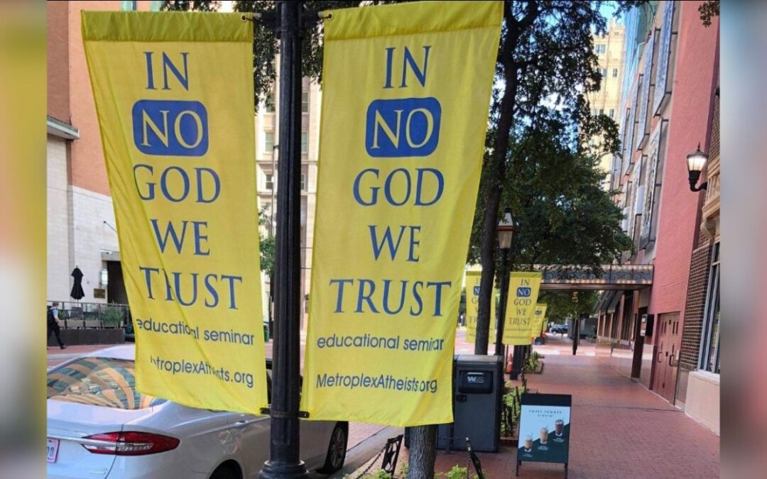 Atheist Group Sues Local City for Ad Space