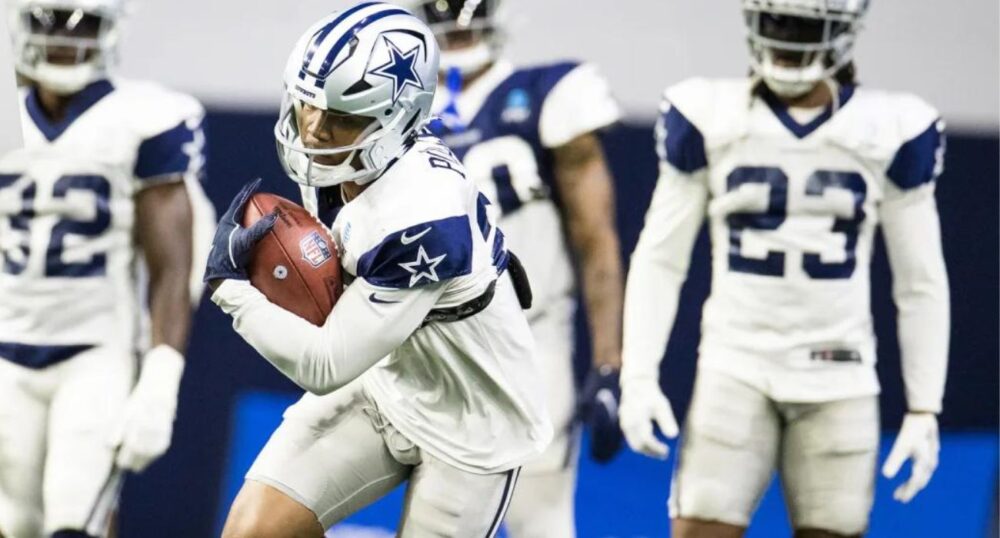 Cowboys Hold First Training Camp Practice
