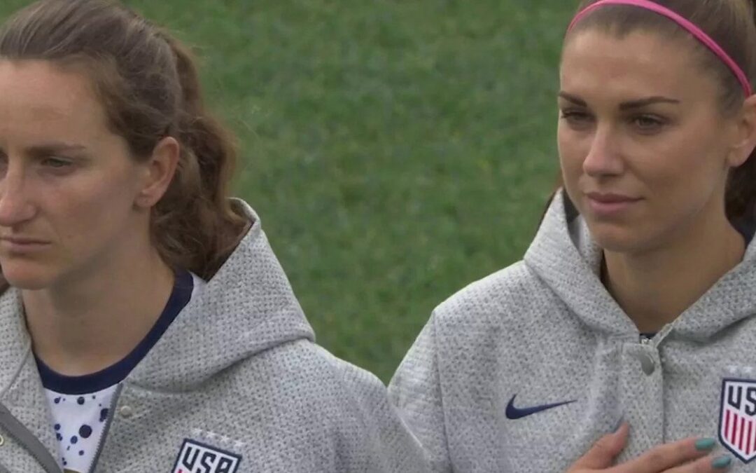 USWNT Criticized for National Anthem Demeanor