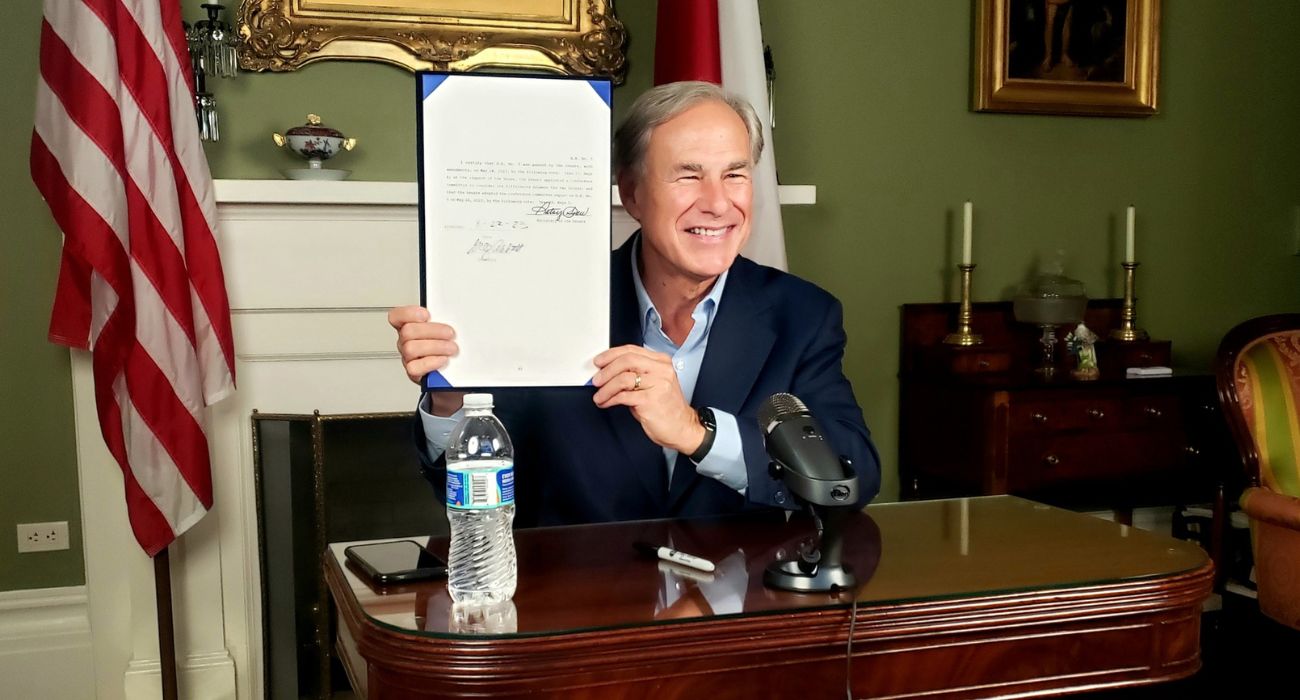 Texas Governor Greg Abbott signed HB 5