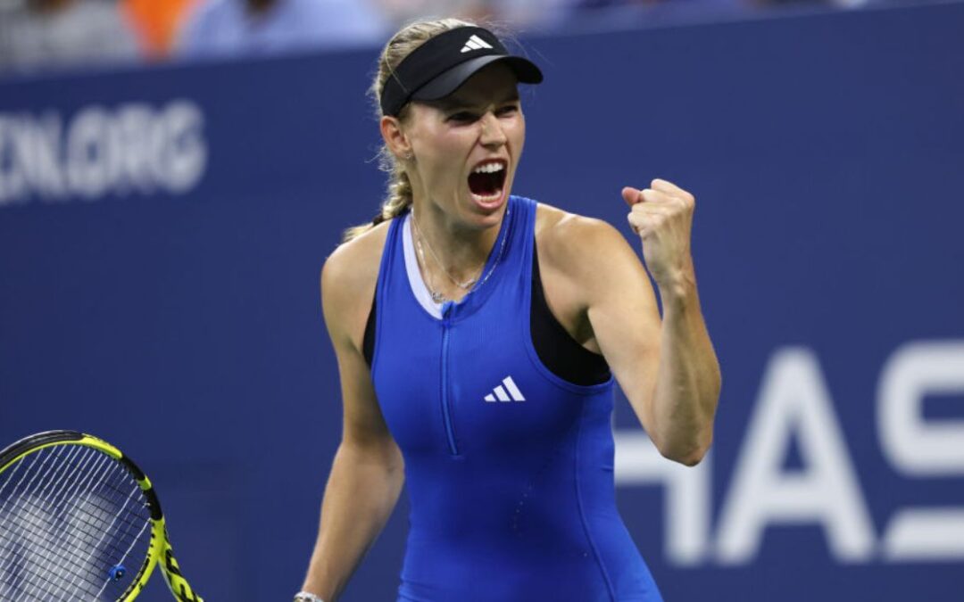 Wozniacki Wins in Grand Slam Return