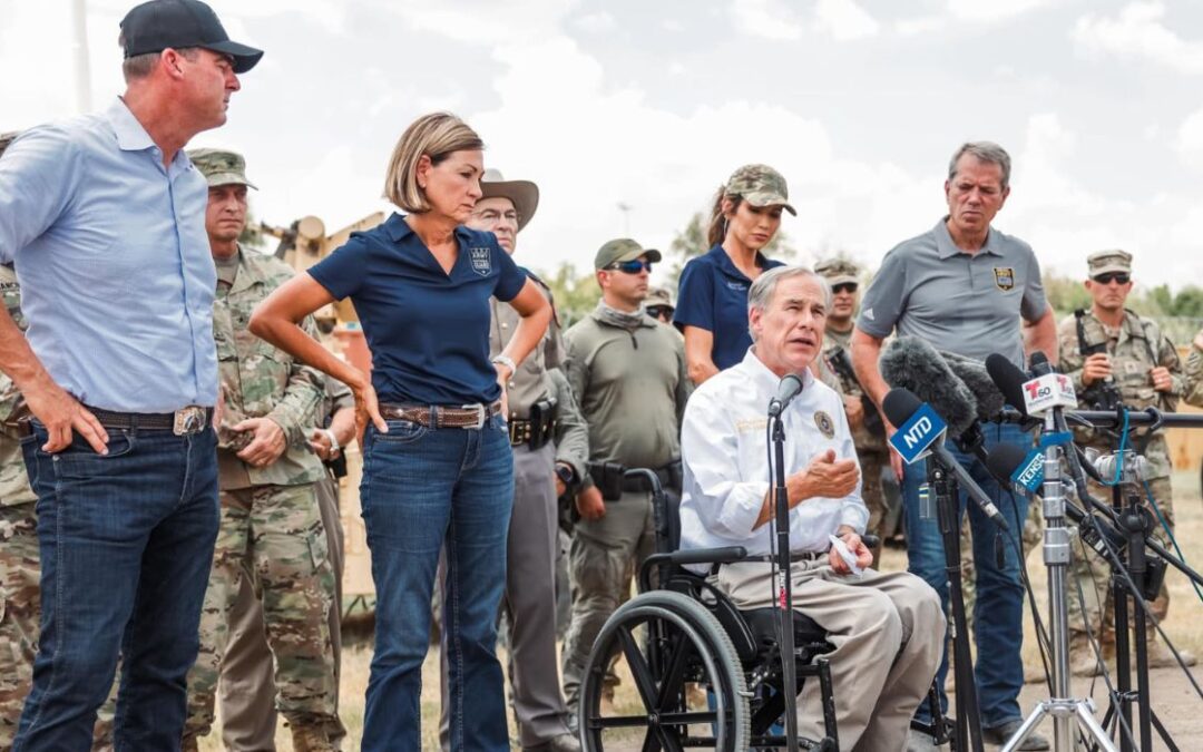 Abbott and U.S. Governors Tour Southern Border