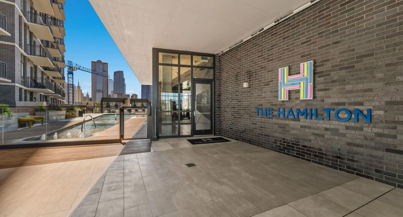 he Hamilton Apartment Complex in Dallas, Texas.