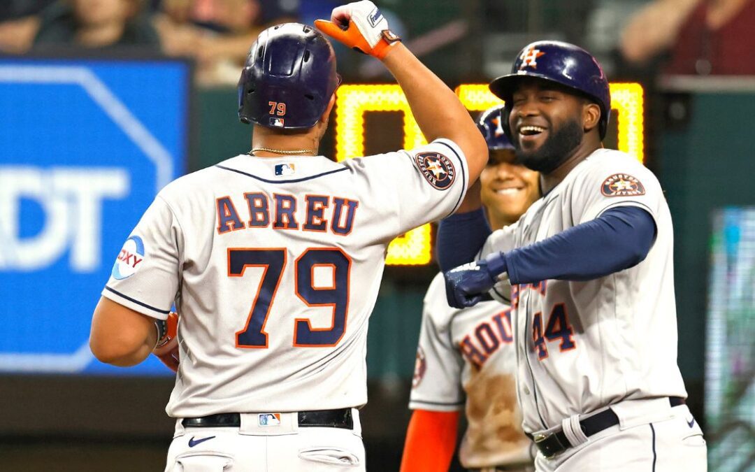 Astros Sweep Rangers to Win Lone Star Series