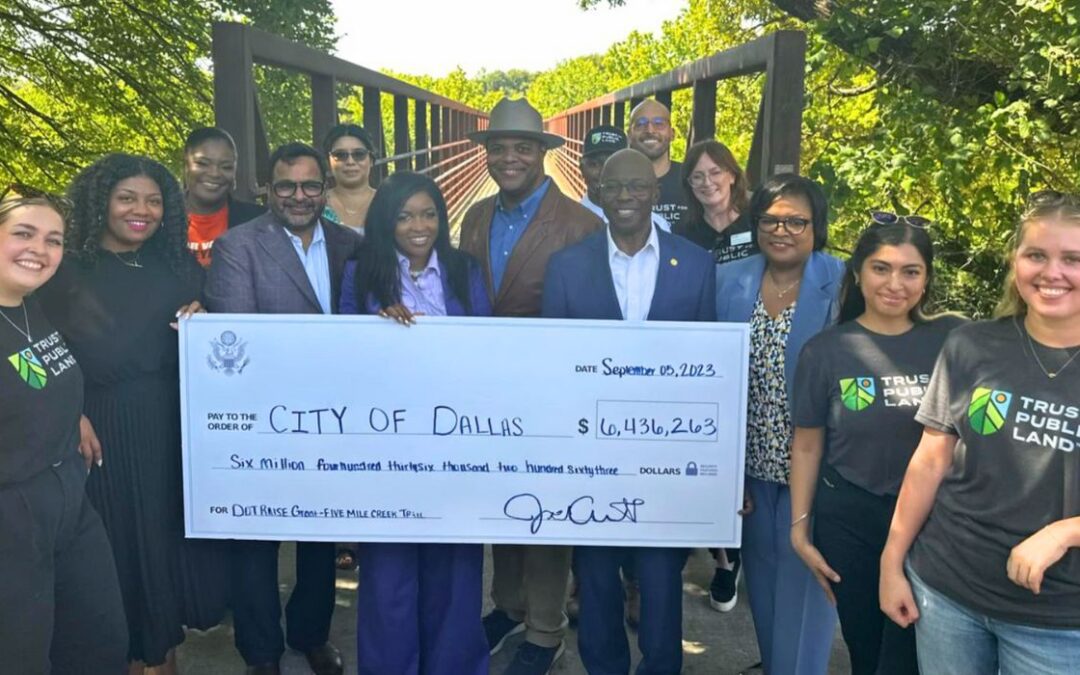 Los parques de Dallas reciben una subvención de 6.4 millones de dólares