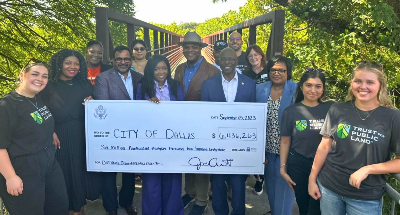 City of Dallas Parks receive grant