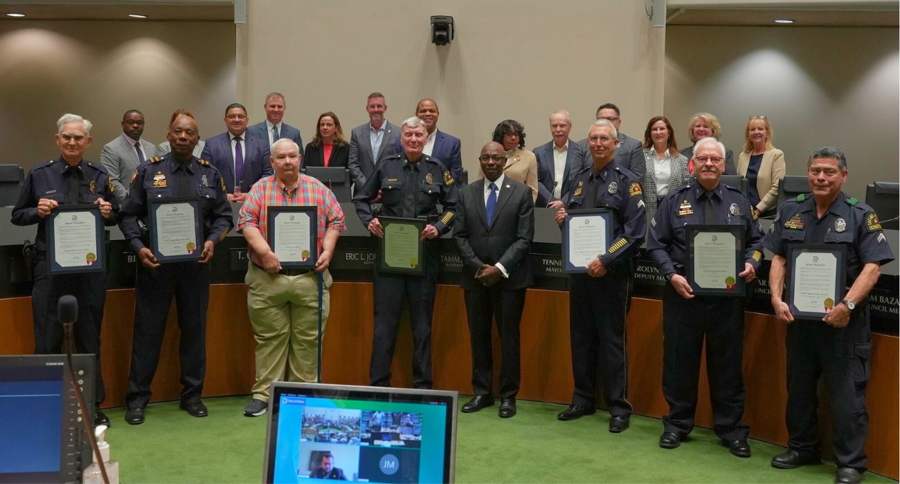 Dallas Officers Honored