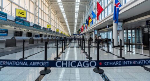 Hundreds of Migrants Stuck at Chicago Airport
