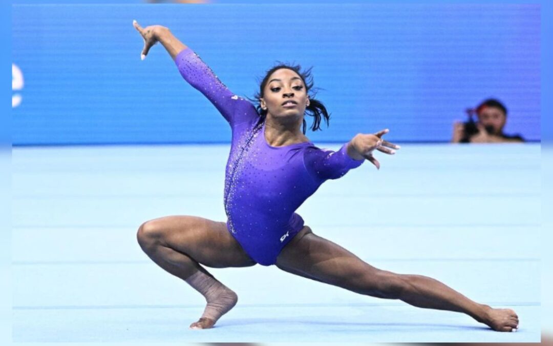 Biles Wins Four Golds at World Championships