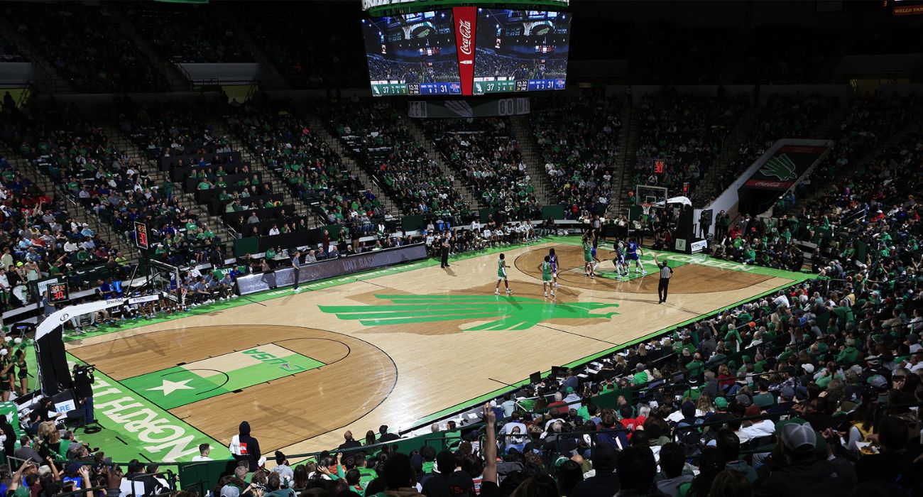 University of North Texas Basketball Cour