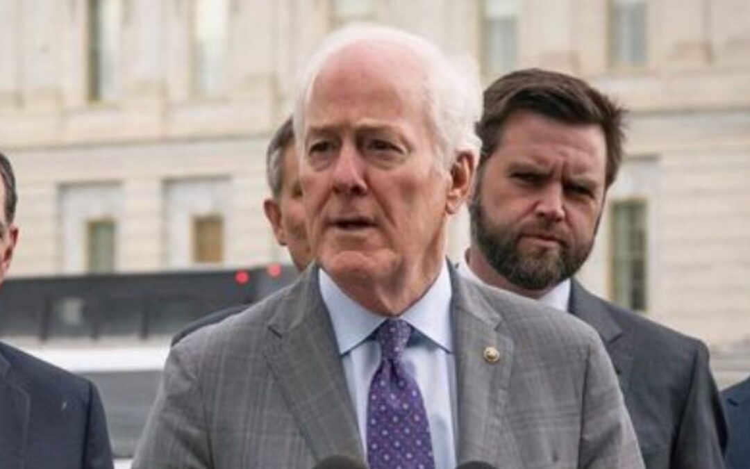 Sen. Cornyn Visits Dallas Temple in Support of Israelis