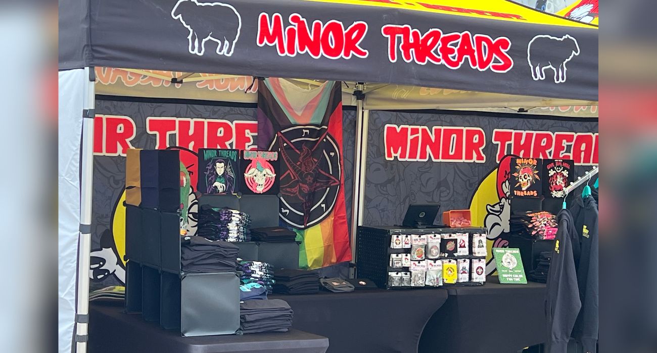Minor Threads booth