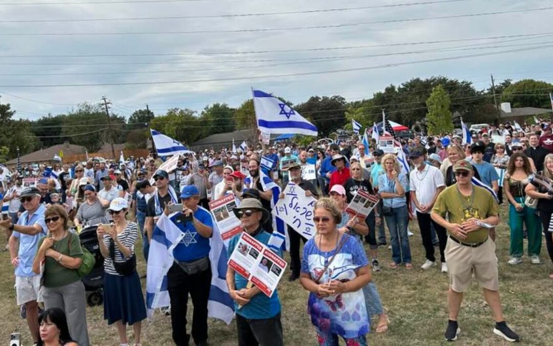 Protesters Hold Dueling Rallies Over Israel-Hamas War