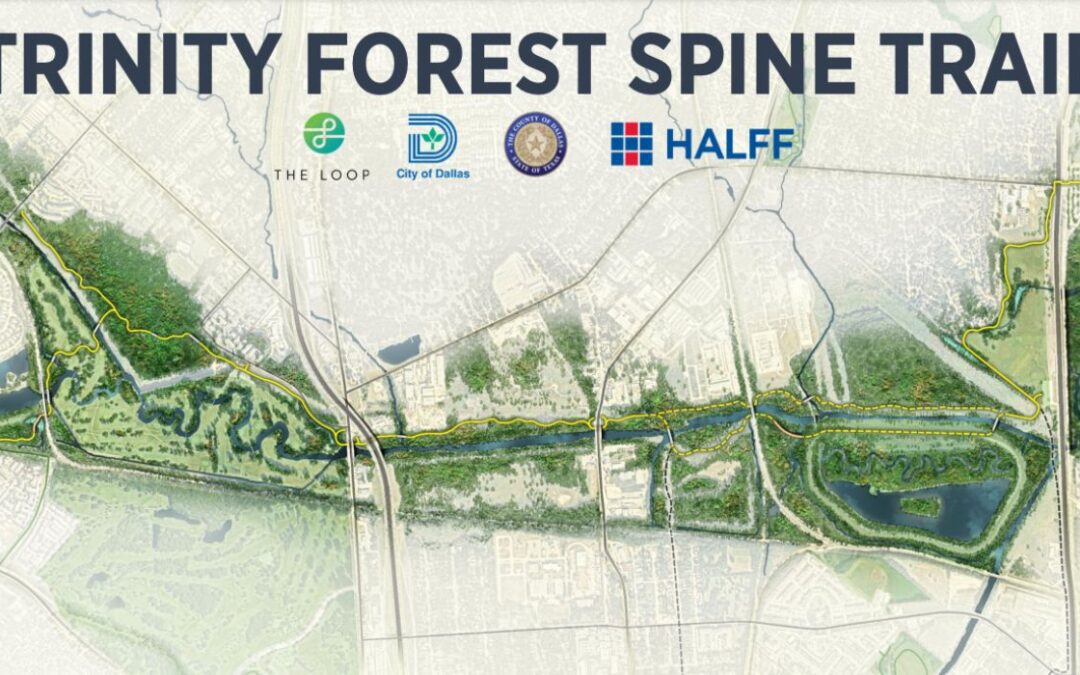 Dallas abre la primera sección del Trinity Forest Spine Trail