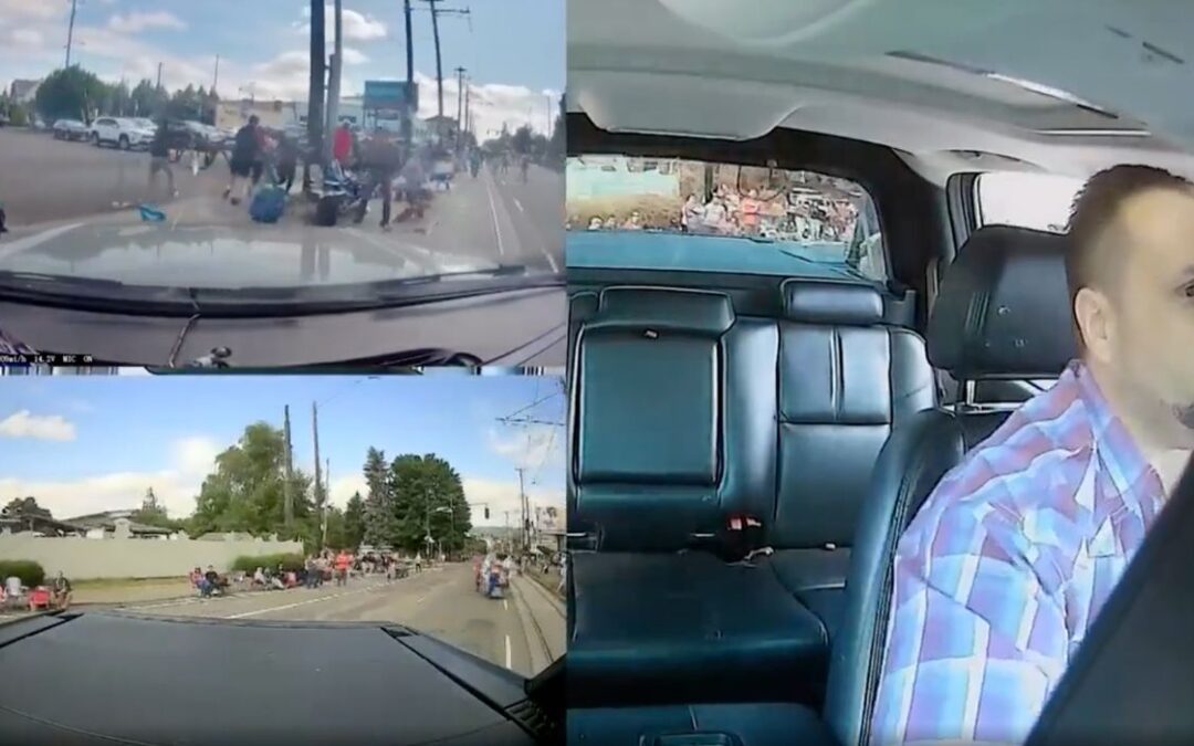 VIDEO: Footage Shows Road Rage Parade Rampage
