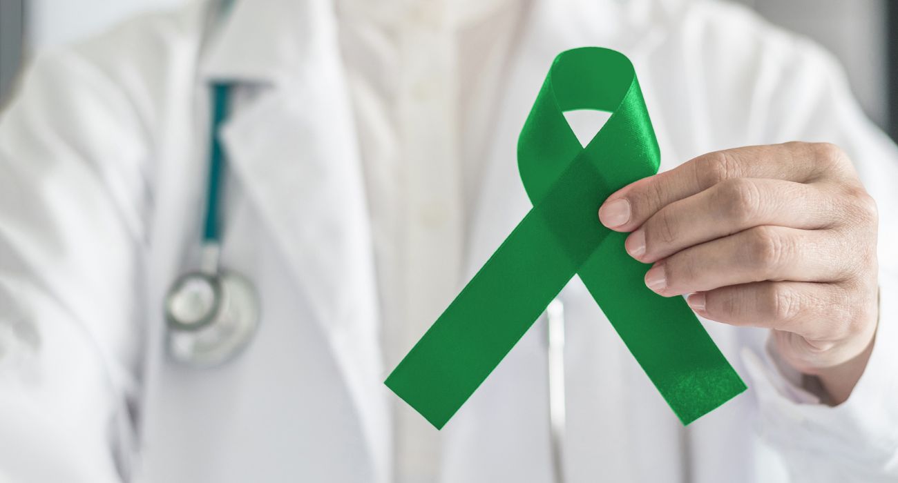 liver cancer awareness ribbon