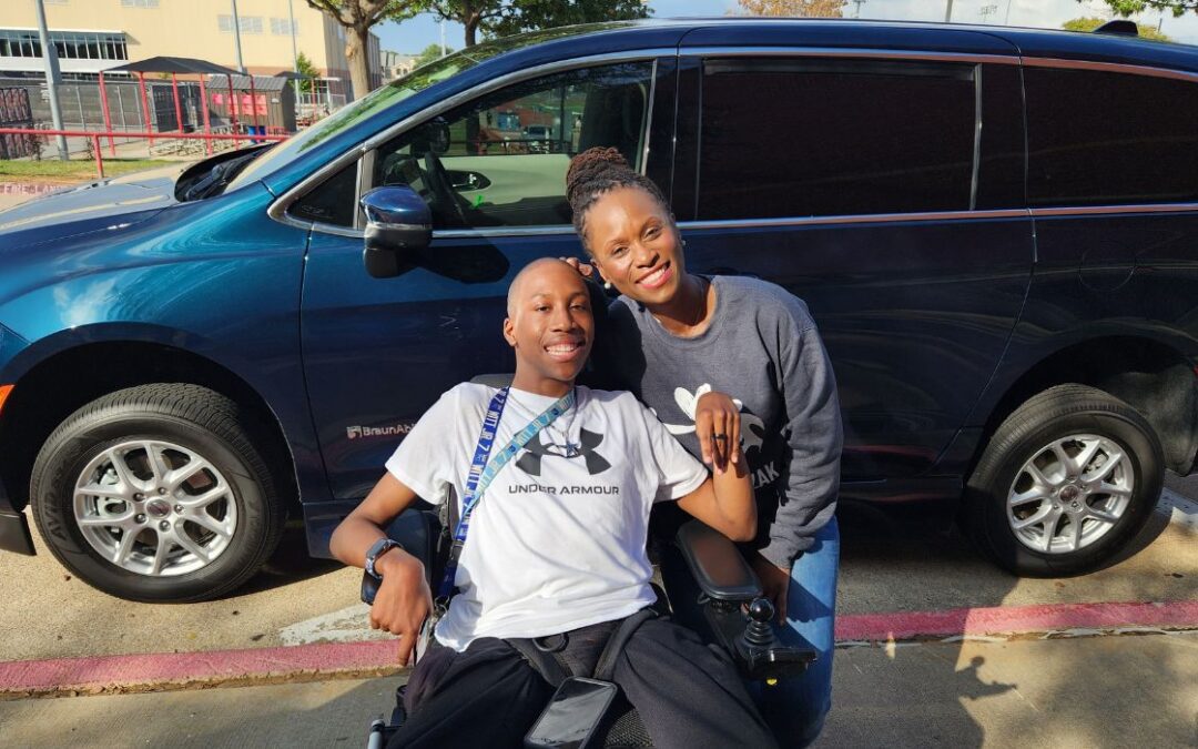 Local Student Gets Wheelchair-Accessible Van