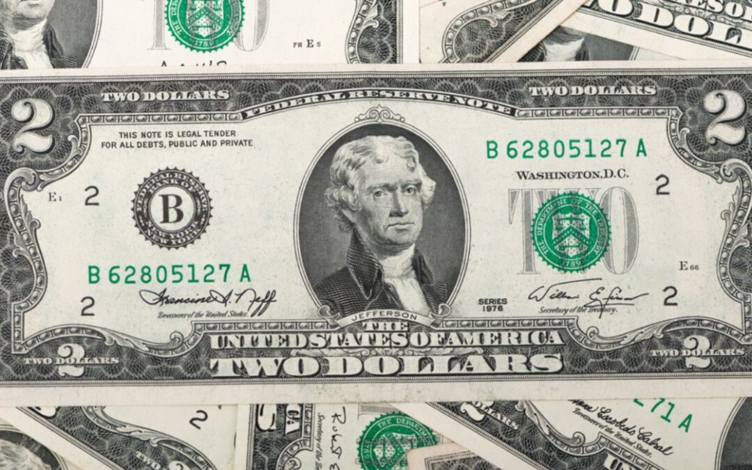Los billetes de 2 dólares alcanzan un valor asombroso en las subastas
