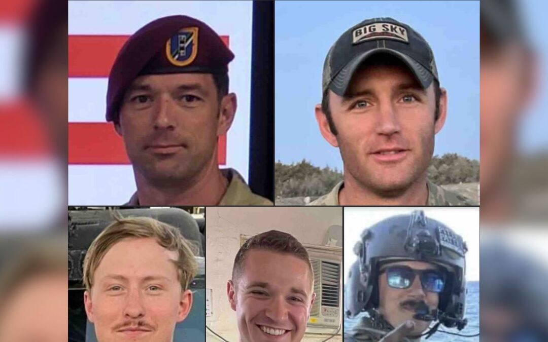 Five U.S. Soldiers Killed in Helicopter Crash