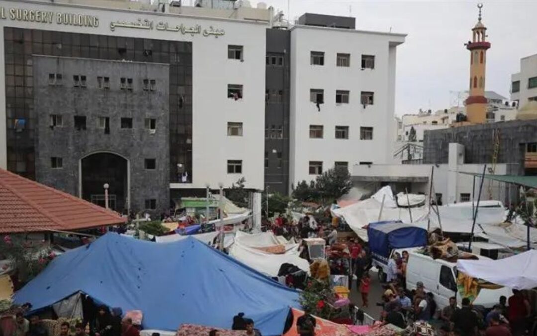 El segundo hospital más grande de Gaza se queda sin electricidad