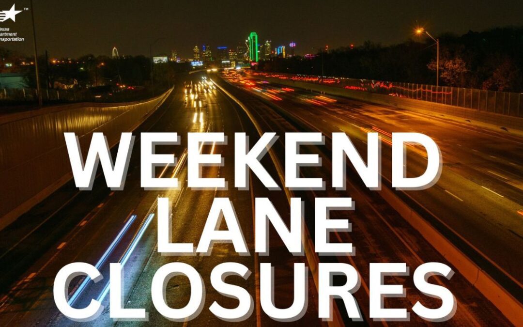 Significant Weekend Delays Expected on I-45