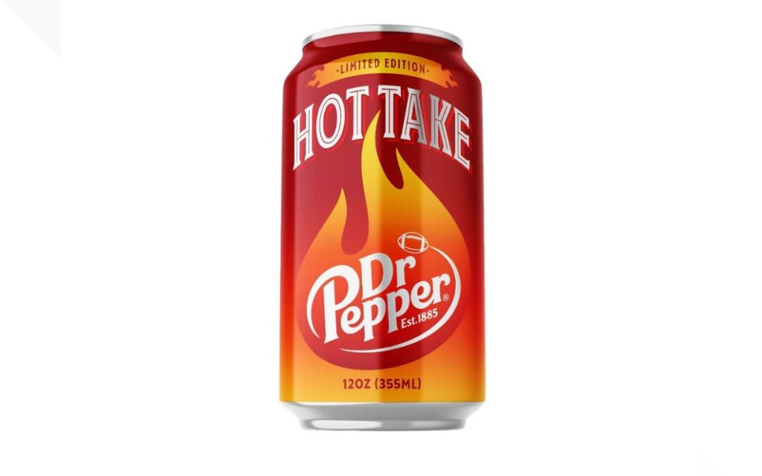 VIDEO: Dr Pepper revela una nueva versión picante 'Hot Take'