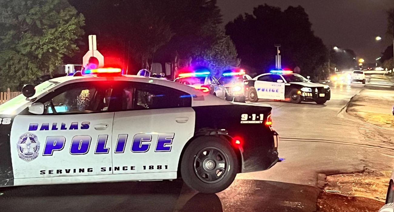 Dallas Police on a scene