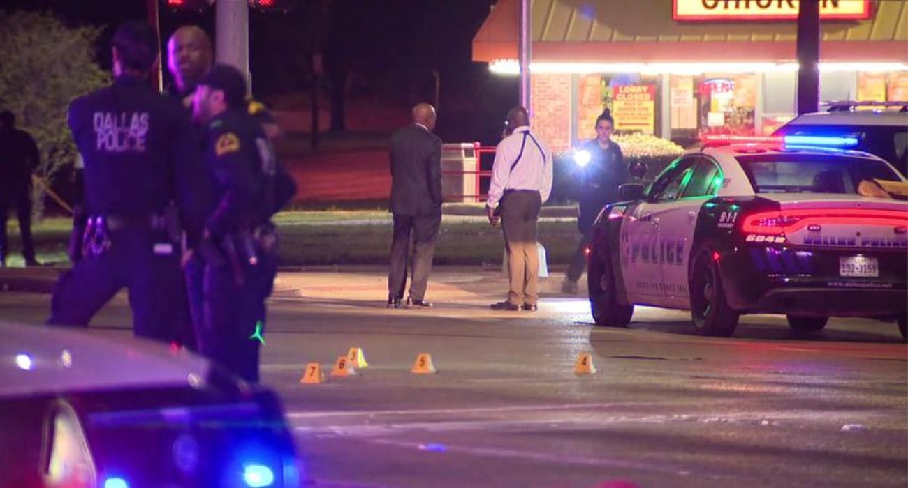 Dallas police on scene of shooting