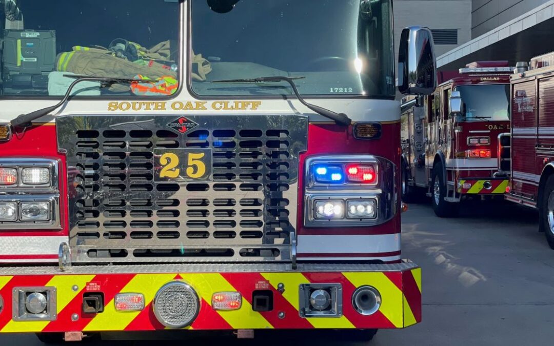 Old Fire Trucks Serve Renewed Purpose at Crash Scenes