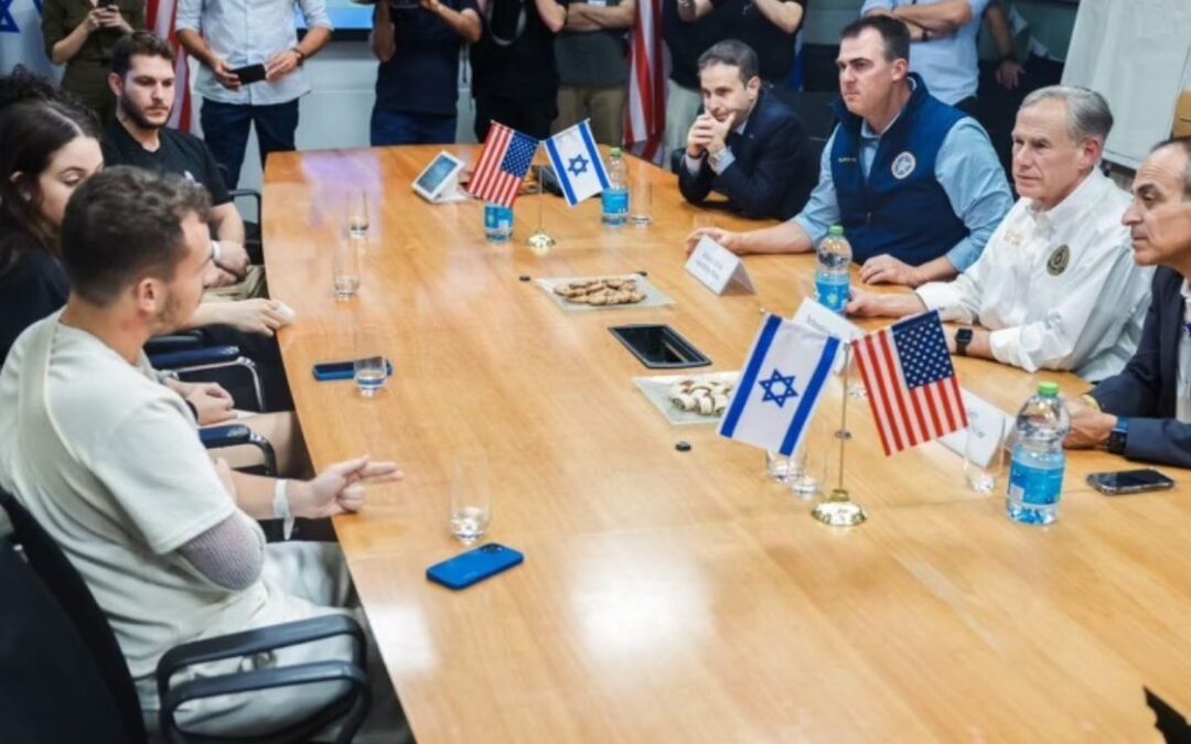 Gov. Abbott Meets With Israeli Survivors, Officials