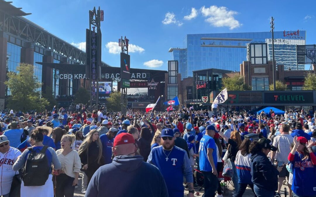 Texas Rangers Celebrate World Series Title