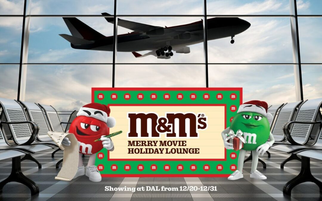 M&M’s Holiday Pop-Up Set for Love Field
