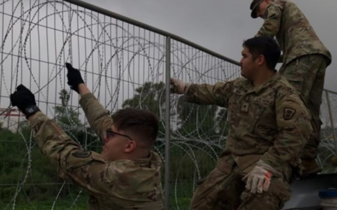 Nueva barrera anti-escalada instalada en la frontera