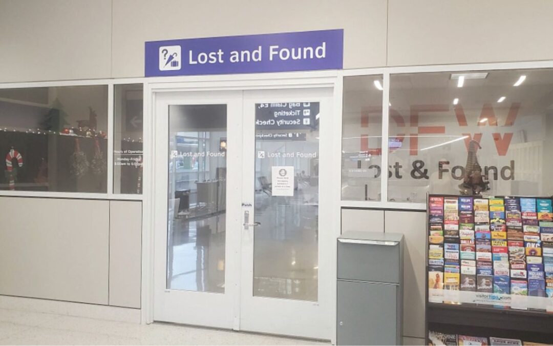 El aeropuerto DFW utiliza inteligencia artificial para devolver objetos perdidos